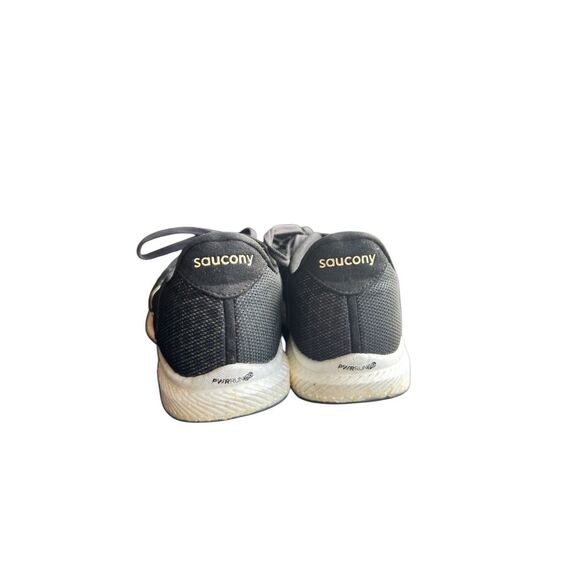 Saucony Womens Freedom 4 S10617-45 Black White Running Shoes Sneakers Size 9 - Picture 4 of 7